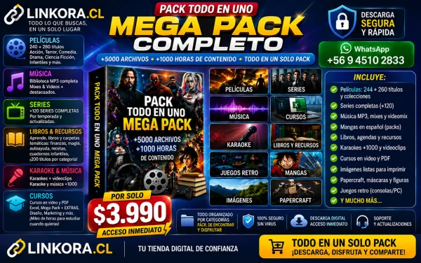 Súper Mega pack Retro